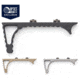 Troy OpticsPlanet Exclusive Angled AR-15 MLOK Foregrip, Black, FDE, Grey
