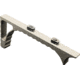Troy OpticsPlanet Exclusive Angled MLOK Foregrip, AR-15, Aluminum, Grey, SGRI-ANG-A0GT-00
