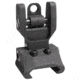 Troy Alpha Rear Folding Picatinny Rail Sight, Black, SSIGAS1ROBT