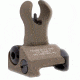 TROY HK Style Front Folding BattleSight, Tritium, Flat Dark Earth
