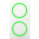 TRU Ball AVX-31 Scope Ring Mask Reticle, Green, 1502873