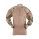 Tru-Spec 1/4 Zip Tactical Response Combat Shirt 50/50 Nylon/Cotton Rip-Stop, MultiCam/Coyote, XLarge Long 2541026
