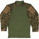 TRU-SPEC 1/4 Zip Tactical Response Shirt - Men's, 2XL, Long, Olive Drab/Woodland Digital, 2569027