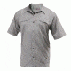 Tru-Spec 24-7 Camp Shirt 100% Polyester, Charcoal, Small Regular 1233003