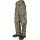 TRU-SPEC BDU 65/36 Poly/Co Rip Pants - Men's, Woodland Digital, Extra Small, Long, 1370022