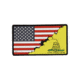MORALE PATCH, AMERICA/DON'T TREAD FLAG