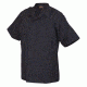 Tru-Spec Poly/Cotton Rip-Stop Tactical Uniform Shirt, Short Sleeve, Navy, 2XLR 1337007