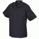 Tru-Spec Poly/Cotton Rip-Stop Tactical Uniform Shirt, Short Sleeve, Navy, XSR 1337002