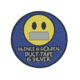 TRU-SPEC Silence Is Golden Morale Patch, Blue, 6699000