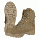 Tru-Spec Tactical 9in Assualt Boots w/Side Zip, Coyote, 11-1/2W 4060080