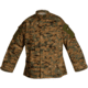 Tru-Spec Tactical Response Shirt DIGITAL W/P P/C R/S, Extra Small Reg. 1267002