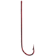 Tru-Turn Ultra Sharp Hook, Needle Point, 1X Long Shank Light Wire, Blood Red, Size 8, 5 Per Pack, 868ZS-8