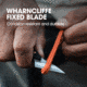TRUE Mycro Utility Fixed Blade Knife, 1.5in, 8Cr13MoV, G10 Handle, TRU-FXK-1005