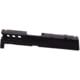 True Precision Axiom Springfield Hellcat 9mm Pistol Slide, RMS Cut &amp; Cover Plate, Black DLC, TP-SHCS-BC-RMS