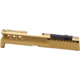 True Precision Axiom Springfield Hellcat 9mm Pistol Slide, RMS Cut &amp; Cover Plate, Gold TiN, TP-SHCS-G-RMS