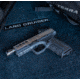 True Precision Axiom Springfield Hellcat 9mm Pistol Slide, RMS Cut &amp; Cover Plate, Stealth Grey, TP-SHCS-A-RMS
