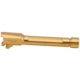 True Precision Pistol Barrel, 9MM, Fits P365 Fuse, TiN Finish, Gold, Threaded Barrel, 1/2x28 Thread Pitch, TP-P365FB-XTG