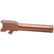 True Precision Glock 19 Non-Threaded Barrel, Copper TiAlN, TP-G19B-XC