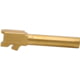 True Precision Glock 19 Non-Threaded Barrel, Gold TiN, TP-G19B-XG