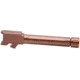 True Precision Glock 19 Threaded Barrel, 1/2x28, Copper TiAlN, TP-G19B-XTC