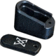 True Precision Glock 43 2-Round Magazine Extension, 3-Pack, Black, TP-G43M-TRP