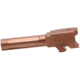 True Precision Glock 43 Non-Threaded Barrel, Copper TiAlN, TP-G43B-XC