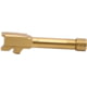 True Precision Glock 43 Threaded Barrel, 1/2x28, Gold TiN, TP-G43B-XTG
