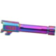 True Precision Springfield Hellcat Threaded Barrel, 9mm, 1-10 Twist, 416R Stainless Steel, Rainbow, TP-SHCB-XTS