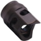 True Precision Cobra Compensator 1/2x28, Stealth Gray, 9mm, 1/2X28, TP-CMICRO-A
