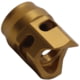 True Precision Cobra Compensator 1/2x28, Gold TiN, 9mm, 1/2X28, TP-CMICRO-G