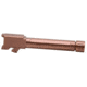 True Precision Ruger RXM 9mm Luger Threaded Pistol Barrel, 4.5 inch, 1-10 RH Twist, Copper, TPRXMBXTC