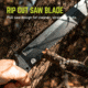 TRUE Sawback Machete 17in Fixed Blade Knife