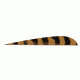 Trueflight Parabolic Barred, Feathers Bronze 5 in. LW 100pk 1845