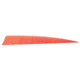 Trueflight Trueflight Shield Cut Feathers, Orange 4in Lw 100 Pack