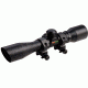 TruGlo 4x32 Rangefinding/Trajectory Compensating Crossbow Scope w/ Rings, Black TG8504B3
