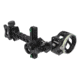 TruGlo Aegis 1 Light 19 Bow Sight - 3 Position, Fixed Bracket, Black, TG-AG2210B