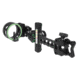 TruGlo Aegis 1 Light 19 Bow Sight - 3 Position, Fixed Bracket, Black, TG-AG2210B