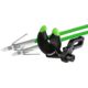 TruGlo EZ-Rest Bowfishing Kit WITH 2 SPRING FISHER ARROWS, Black, TG-TG140F5G