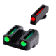 TruGlo Brite Site Glock 42 Fiber Optic Red Front Green Rear 3 Dot Sight, TG-TG131G3