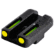 TruGlo Brite-Site TFO Low Profile Green Fiber Optic Front Yellow Rear Sight Set for Glock 42, TG-TG131GT1B