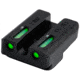 TruGlo Brite-Site TFX Pro Sight Set For FNH FNP-9/FNX-9/FNS-9, Including Compact Green Rear, Green With Orange Focus Lock Front Sight, TG-TG13FN1PC