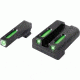 TruGlo Brite-Site TFX Sights For Walther PPS, Green Rear/Green With Focus Lock Front, TG-TG13WA2A