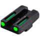 TruGlo Brite-Site Tritium/Fiber Low Profile Green Optic Sight for Glock 42, TG-TG131GT1A