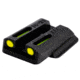 TruGlo Brite-Site Tritium/Fiber Optic Green/Yellow Sight for Ruger LC Pistols, TG-TG131RT2Y