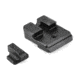 TruGlo Brite Site Tritium Pro Front/Rear Green Night Sight Set for HK VP9/VP40/P30/HK45, 3-Dot Configuration Front, White Focus Lock Ring, Steel, Black, TG-TG231H1W