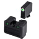 TruGlo Brite Site Tritium Pro Green Night Sight Set for Glock High MOS