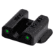 TruGlo Brite Site Tritium Pro Sight Set for S&amp;W Bodyguard .380, White Focus Lock Ring, TG-TG231MP2W
