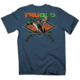 TruGlo Shirt Duck Ss Indigo Large - TG999T1L
