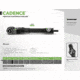 Truglo Stabilizer Cadence 8 W /tru Touch Aluminum Black