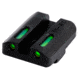 TruGlo TFX Glock Low 17/19/22/23/24/26/27/33/34/35/38/39 Green 3 Dot Sight, TG-TG13GL1A